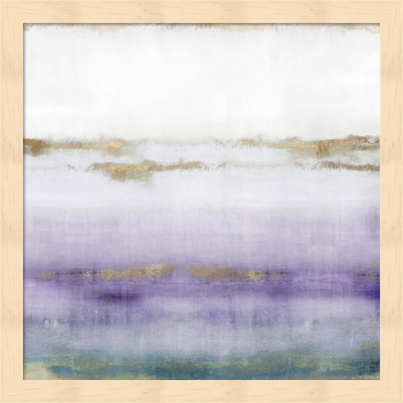Cerulean Haze I Violet Version by Isabelle Z, Framed Wall Art, 13.25W x 13.25H