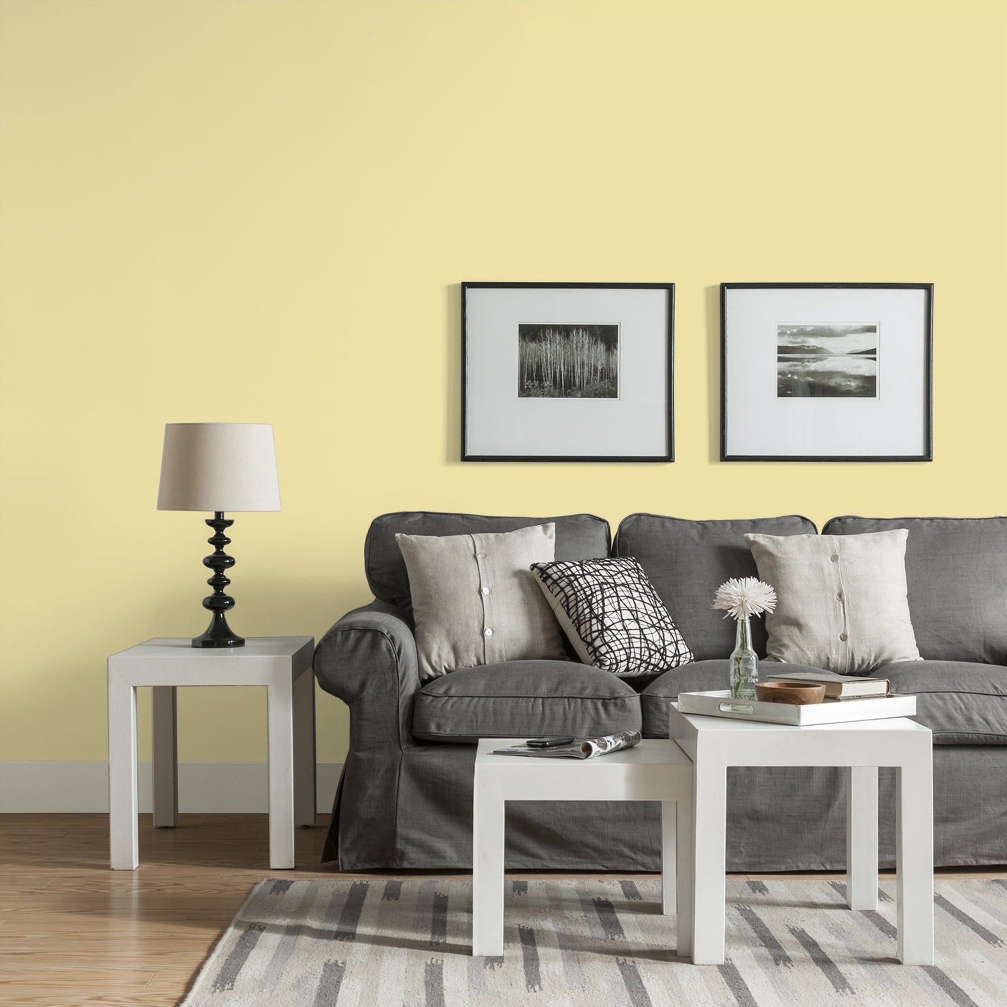 Glidden HEP Turning Oakleaf / Yellow, Eggshell Interior Paint with Primer, 1 Gallon