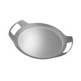 thumbnail image 4 of Plato de cena de acero inoxidable, plato de postre, plato decorativo, plato de servicio moderno y versátil, platos de aperitivos para bodas y hogar D, 4 of 9