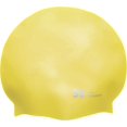 thumbnail image 1 of Swim Research Metallic Hypoallergenic Solid Silicone Swim Cap (Metallic Yellow), 1 of 4