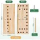 thumbnail image 1 of Fabricante de lazos para coronas de cintas, 2 en 1, herramienta para hacer lazos de madera de doble cara para manualidades, decoración de bricolaje para Navidad, Halloween, vacaciones (nuevo esti, 1 of 3