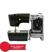 ماكينة خياطة ميكانيكية Singer M1150 مزودة بـ 45 غرزة، وإضاءة Led وفتحة زر بخطوة واحدة | الاختيار الذكي للإهداء (أسود)