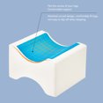 thumbnail image 4 of Knee Pillow for Side Sleepers, Soft Breathable Multipurpose Comfortable Memory Foam Knee Pillow  for Home Use, 4 of 7
