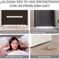 thumbnail image 2 of Guardapolvo para Puerta, Burlete y Cubre Polvo para Puerta, Fácil Instalación, Silicón Premium para Puertas Interiores/Exteriores, Ideal para Hogares y Oficinas (Gris), 2 of 4
