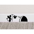 thumbnail image 2 of Langgg Mouse Hole Creative Home Stickers, 2 of 2