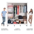 thumbnail image 4 of Ropero Closet Madesa Mônaco 3 Puertas 3 con Espejos con Pies, 4 of 5