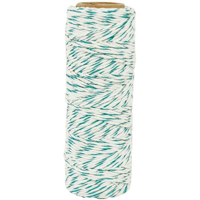 Cordon de Chanvre Métallique à Tremper 1.0Mmx54m-Turquoise
