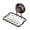 Bronze, variant on Super Powerful Vacuum Suction Cup Shower Soap Dish - Strong Rustproof Stainless Steel Soap Saver Sponge Holder for Bathroom & Kitchen Sink