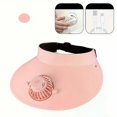 thumbnail image 1 of USB Charging Fan Cap, 3-Speed Adjustable Unisex Adult Summer Fit Cap with Cooling Fan, Odorless PVC Large Area Sun Protection Hat for Casual Summer Ou, 1 of 4