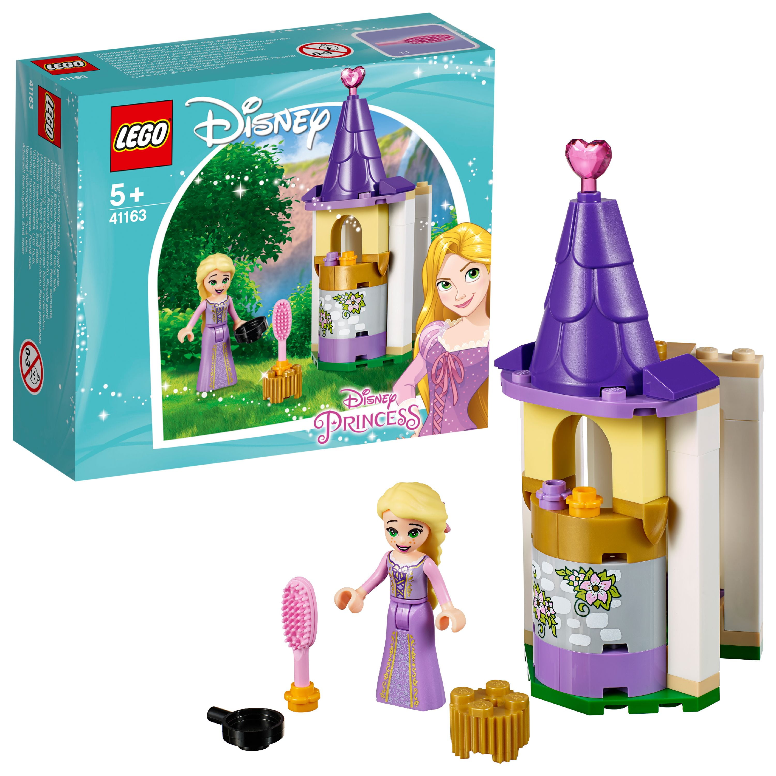 Lego Disney Princess Cameretta nel Castello di Rapunzel Mattoncini Bambine 41156 