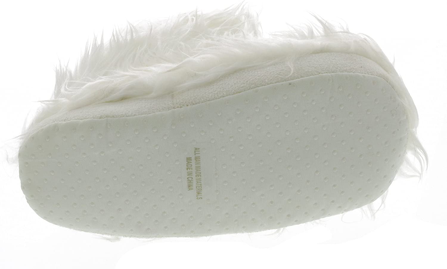 grey furry slipper boots