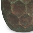 thumbnail image 4 of Allora 16" Contemporary Metal Accent Side Table in Aged Patina Copper, 4 of 5
