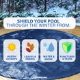 thumbnail image 2 of Swimline Hydrotools Supreme Guard Winter Cover for 12' x 18' Above Ground Pools, 2 of 7