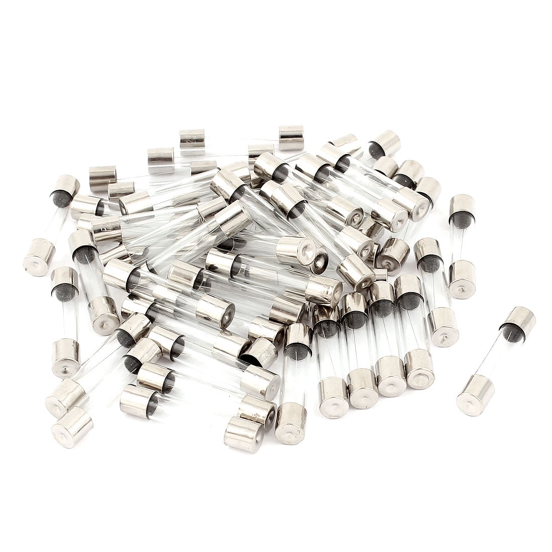 40 pieces quick blown glass tube fuses 5x20mm 2A 250V