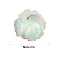 thumbnail image 3 of Bath Loofah Sponge | Multicolor Soft Non-Scattering Foam Scrubber | Luxurious Gentle Lather | Hanging Loop | Durable Easy-Clean Design | 1 Pack | 4.7 x 4.7 in | Shower Body Exfoliator, 3 of 6
