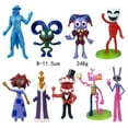 thumbnail image 4 of The Amazing Digital Circus 6/10/12 PCS Anime Figures Action PVC Model Toy Desk Decor Collection Children's Birthday Gifts, 4 of 4