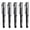 Black, variant on FXMLRLK 5 Pcs Small Gel Ink Pens Black Ink Pens 0.5mm Fine Point Pen Mini Writing Pens Pocket Pen Office Home Supplies (Black)