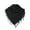 Black, variant on Shemagh Desert Scarf Thicken Arab Keffiyeh Shawl Wrap Head Wraps with Tassels