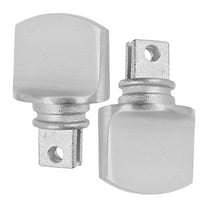 GOOHOCHY 2pcs Stainless Steel Anti-Theft Door Handle Lock Knobs Replacement Front Door One-Sided Knob Set