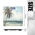 thumbnail image 2 of Bathroom Scale, Highly Accurate Digital Body Scale,Precisely Measures Weight up to 400 lbs-Isolated Palm Tree On The Beach With Muted Colors, 2 of 4