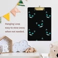 thumbnail image 6 of FMSHPON Cheshire Cat Black Clipboard Hardboard Wood Nursing Clip Board and Pull for Standard A4 Letter 13x9 inches, 6 of 7