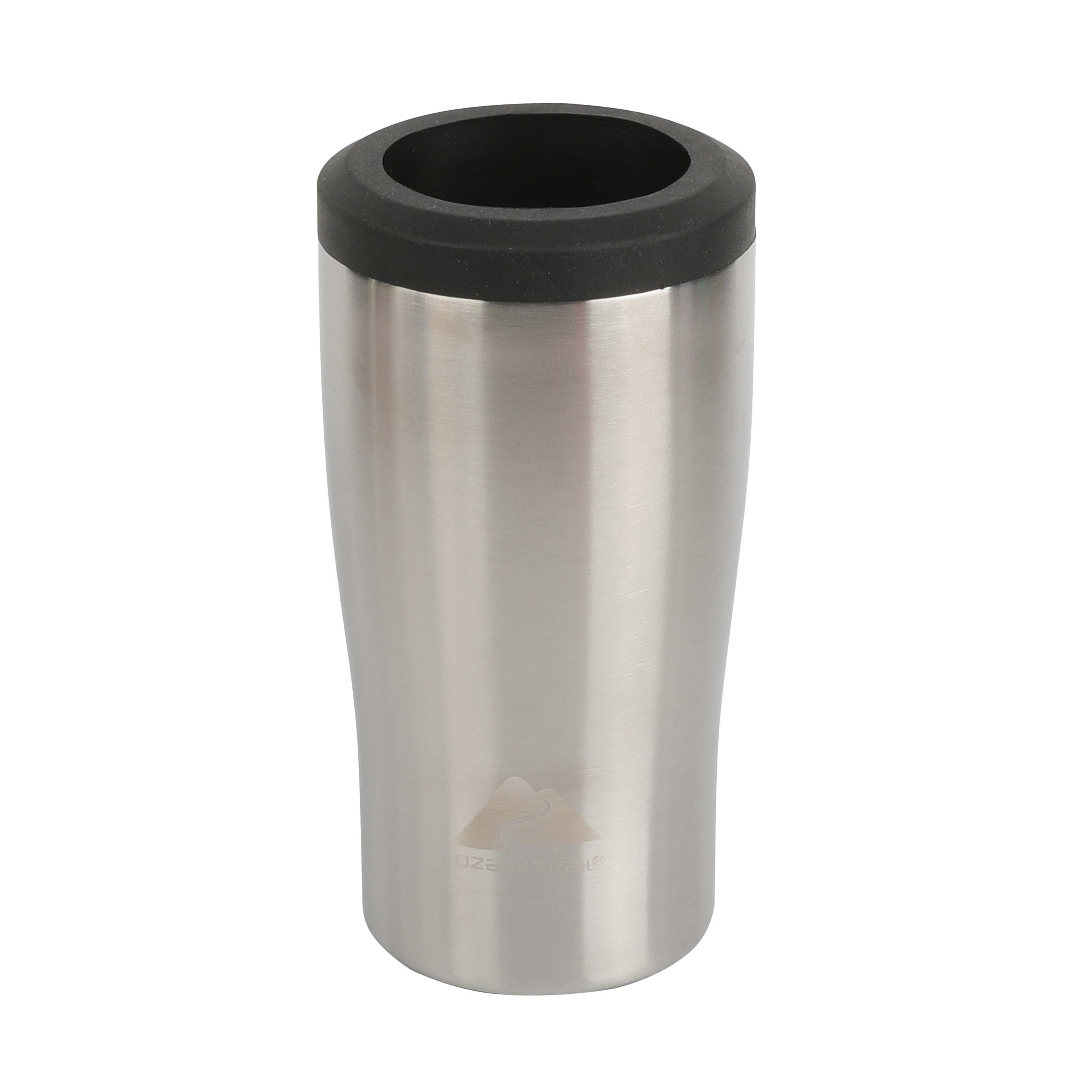 (3 pack) Ozark Trail 12 oz 3-in-1 Can Thermocooler with Lid, Silver