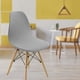 thumbnail image 5 of Funda para asiento de silla Macarena Sin brazos Gris claro, 5 of 8