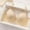 Beige, variant on Woman's Embroidery Fashion Thin Style Ventilate Front Buckle Bra without Steel Rim