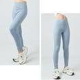 thumbnail image 4 of CHUOU Girls Stretch Leggings Yoga Pants Pants Active Tight Pants,Sizes 5T-14T, 4 of 5