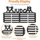 thumbnail image 5 of Soporte metálico para medallas deportivas, colgador para medallas, estante para premios, organizador de cintas, montaje en pared, decoración de pared, 5 of 9