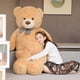 thumbnail image 5 of Peluche gigante con forma de oso de peluche SNOWOLF de 120 cm, 5 of 6