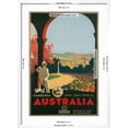 thumbnail image 5 of Art.com Australia Travel Poster, Canberra Art Print, White Frame Wall Art, 21" x 29", 5 of 5
