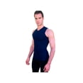 thumbnail image 1 of Camiseta Faja I Love Shape Seamless Cuello V Azul L, 1 of 2