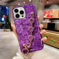 thumbnail image 1 of Small Fresh Love Bracelet Glittering Phone Case For,iPhone14/14Plus/14Pro/14ProMax ,iPhone13/13Mini/13Pro/13ProMax ,iPhone12/12Mini/12Pro/12ProMax, ,iPhone11/11Pro/11Pro Max, 1 of 5