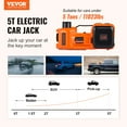 thumbnail image 2 of Gato Hidráulico Eléctrico VEVOR 5 Toneladas 12V Con Bomba de Inflado de Neumáticos Incorporada, 2 of 9