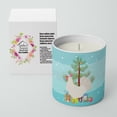thumbnail image 2 of Carolines Treasures BB9207CDL 3.75 x 3.25 in. Unisex Leghorn Chicken Christmas 10 oz Decorative Soy Candle, Teal, 2 of 5