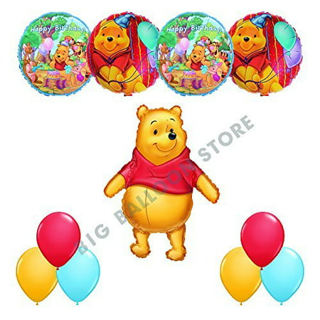 Winnie The Pooh And Friends HAPPY BIRTHDAY Party 11pc Balloon Birthday