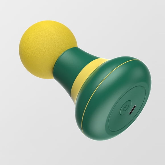 Fiudx Mini Masajeador Portátil con Vibración de 6 Velocidades, Alivia El Dolor Muscular de Cuello, Hombros y Pies. Diseño Portátil, Alivia El Estrés, Ideal para Uso En Casa o En La Oficina. Ligero y