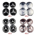 thumbnail image 2 of Mercedes-Benz Compatible Wheel Centers 56mm 4 Pieces, 2 of 8