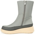thumbnail image 2 of Journee Womens Cristen Inside Zip Platform Booties, 2 of 9