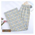 thumbnail image 1 of Nuevos pantalones Vintage a cuadros para mujer, pantalones rectos de pierna ancha de cintura alta, pantalones sueltos informales para mujer, pantalones de pierna ancha, ropa de calle de moda Tan Jianjun unisex, 1 of 2