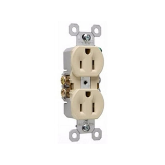 Pass and Seymour 3232-I 15A 125V 5-15R DPLX RCP