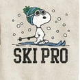 thumbnail image 3 of Peanuts - Snoopy Ski Pro - Toddler And Youth Crewneck Fleece Sweatshirt, 3 of 6