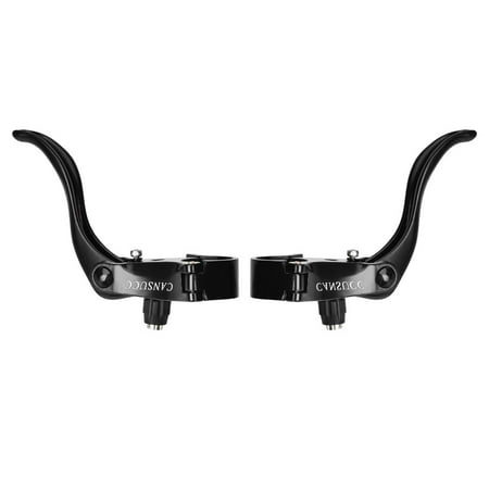 Ejoyous 1pair Aluminum Alloy 24mm Mountain Bike Disc Brake Bar Handle Level Cycling Accessory , Brake Lever, Bicycle