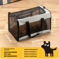 thumbnail image 5 of Conlun Cat Dog Carrier,Soft-Sided Pet Carriers for Dogs with 4-Sided Mesh,Cat Transport for Large Cats Small Dog Up to 9.9Kg,Collapsible Dat Travel Carrier-L,Gray, 5 of 8