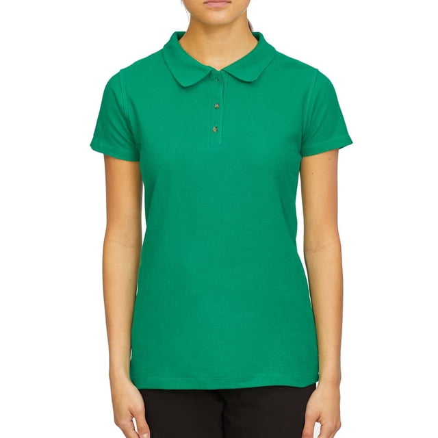 M&O 7600 Polo Ringspun pour Femmes