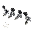 thumbnail image 4 of 4 Set Ukulele Tuning Peg Métal Précision Tuning Classique Fermé Ukulele Bouton Remplacement 2L2R, 4 of 14