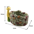 thumbnail image 4 of Maceta para plantas Cola Maceta con forma de jirafa Creativa con agujero pequeña y bonita, 4 of 8