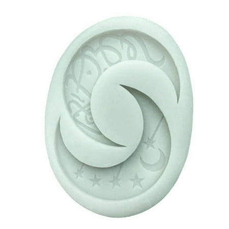 

SIEYIO Muslim Eid Moon Decoration Chocolate Biscuit Silicone Mold Fondant Candy Mould