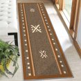 thumbnail image 5 of 2x6 FT Kitchen Runner Rugs Non Skid Washable, Faux Wool Rug Runners for Hallways Bathroom Carpet Runner, Soft Indoor Modern Floor Rug for Entryway Laundry Room, 5 of 11